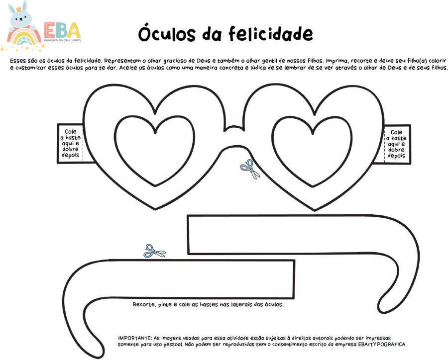 Óculos da Felicidade da Mamãe