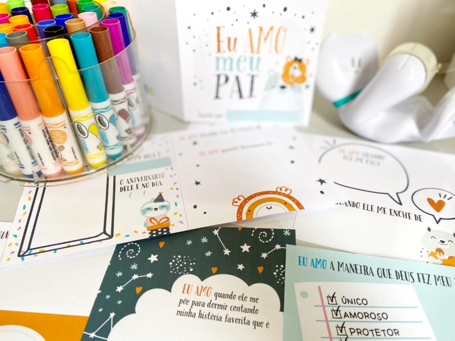 Livrinho Dia dos Pais - Para imprimir e montar - Image 2