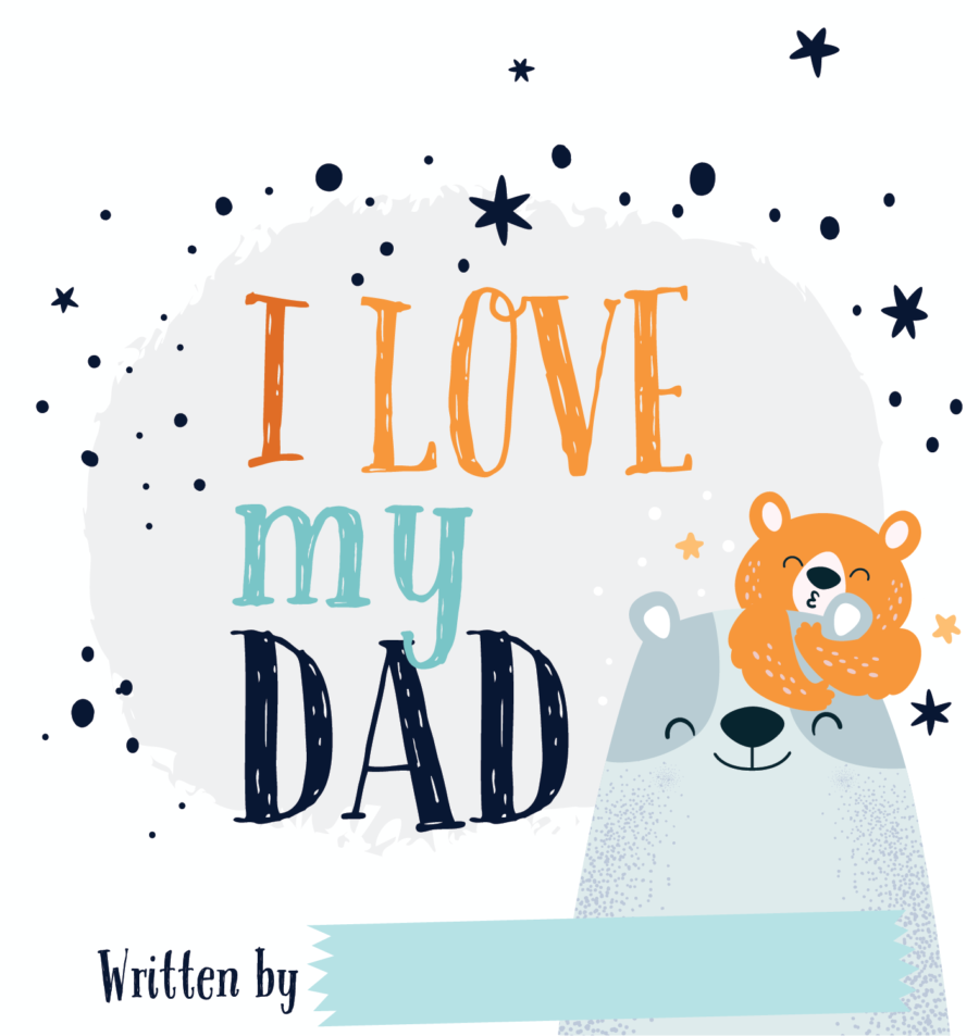Father's Day mini book - Download and print - Image 2