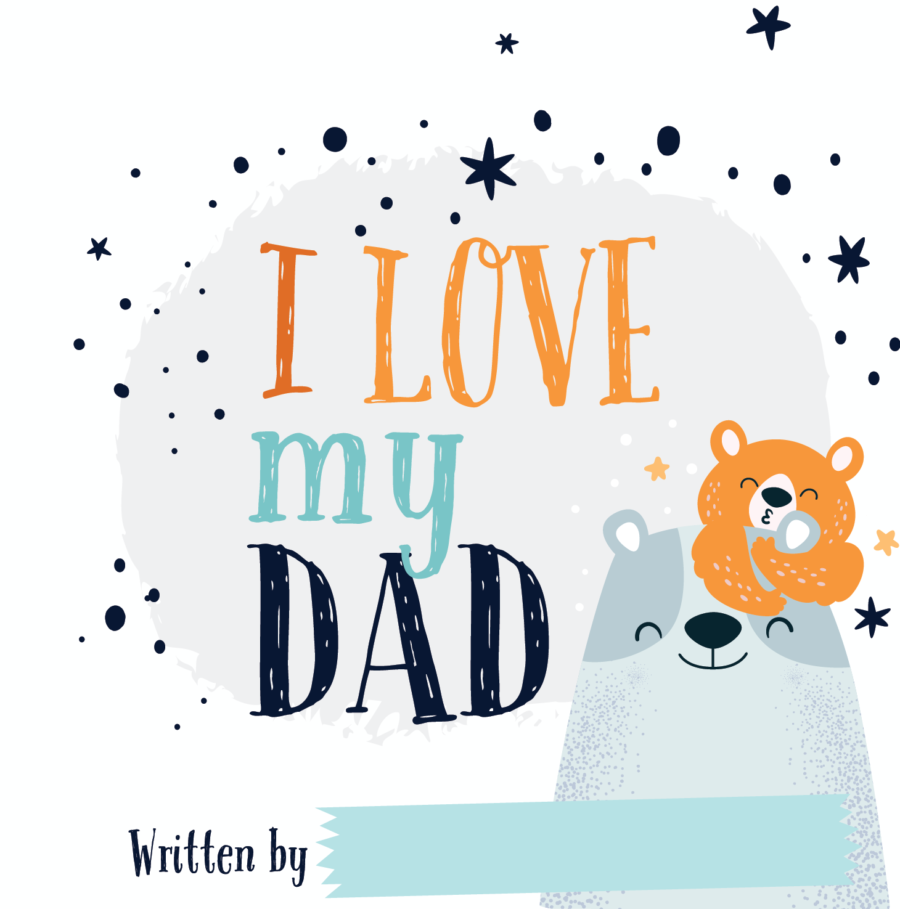 Father's Day mini book - Download and print